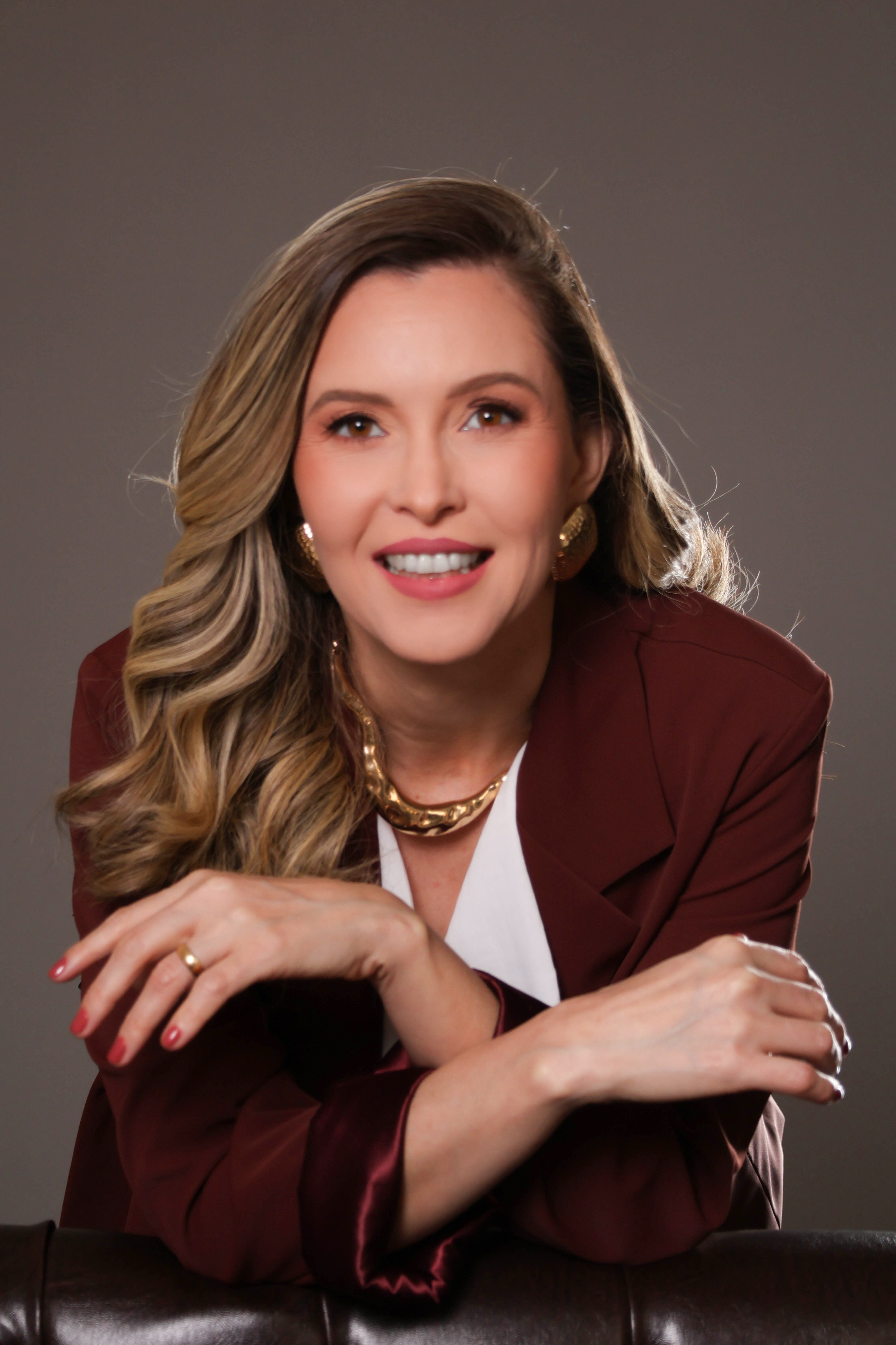Nutricionista Leocádia Duarte em consultório em Goiânia